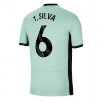 Chelsea Thiago Silva #6 Tredjeställ 2023-24 Kortärmad
